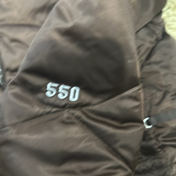 North Face Brown Women’s Coat 550 size small - Picture 4 of 5